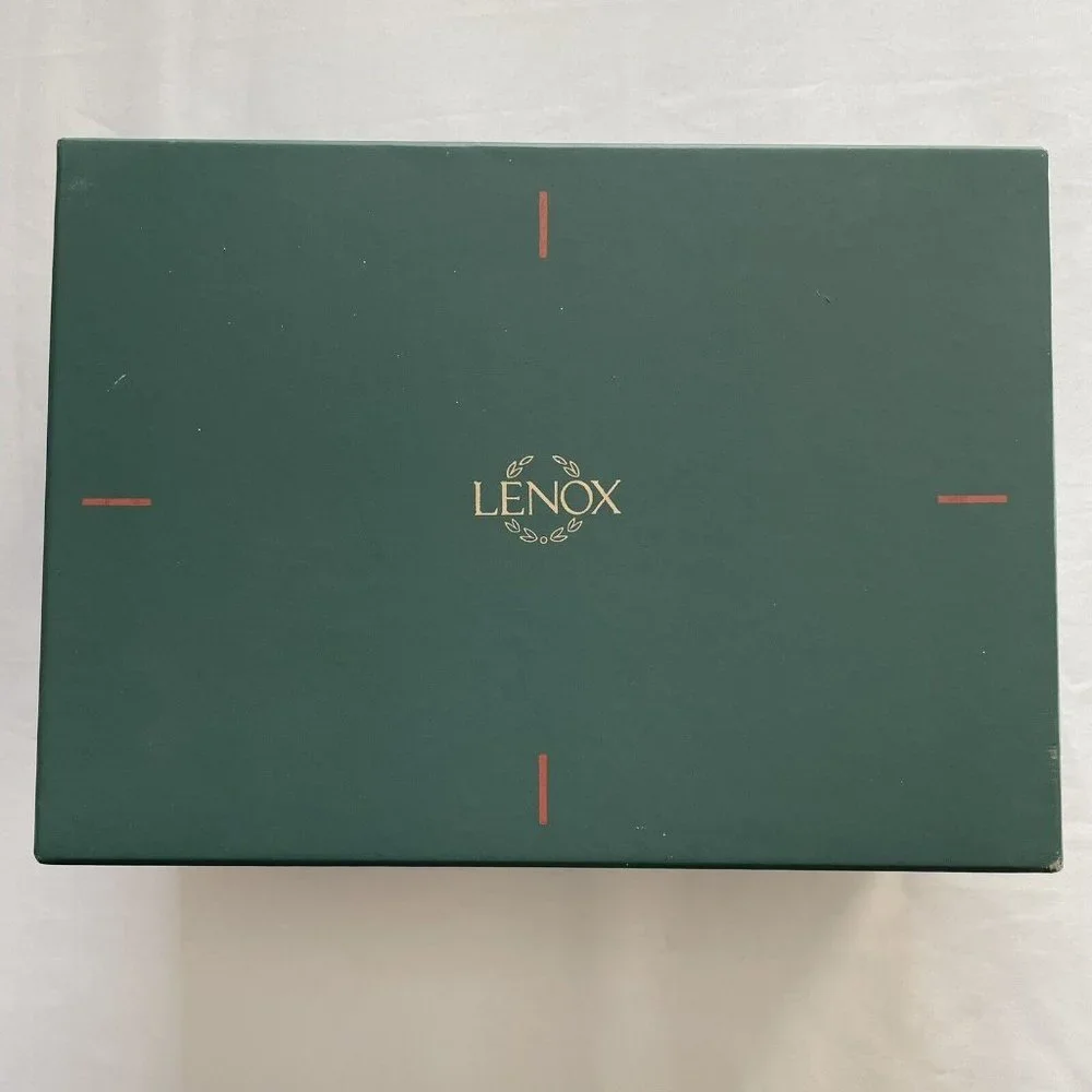 Lenox - Fruits of Life Candlesticks Fine China 24k Trim in Box With COA - Picture 3 of 9